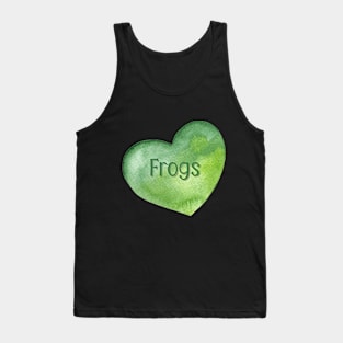 Hoppy Hearts: My Amphibious Affection Tank Top